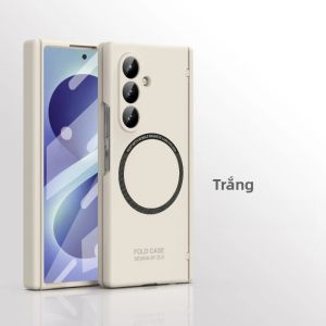 LS | Ốp Bảo Vệ Bản Lề Từ Tính Toàn Diện Cho Samsung Galaxy Z Fold 8 Ultra 7 6 5 Có Khe Cắm S Pen - Miếng Dán Bảo Vệ Màn Hình Tương Thích Với Magsafe