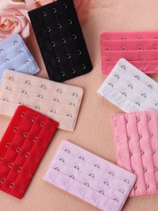 Five-Breasted Bra Extension Buckle Extension Buckle Underwear Adjustment Hook and Eye Closure 3 Rows 5 Buttons Three Rows 5 Buttons Extension Buckle