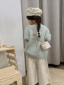 Fashionable Childrens Crossbody Bag Diamond Grid Chain Girls Bag Outdoors Accessory Small Girls Shoulder Bag Little Princess Purse