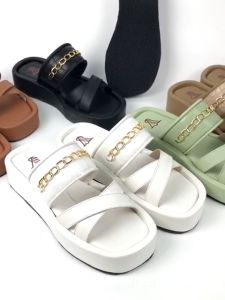 SV Sandal Wanita Platform Wedges Kekinian