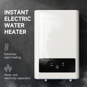OOKAS Water Heater Electric 220V  Instant Hot Water Heater with Self-modulating