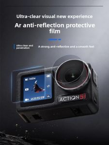 YOULANG | YiLang Tempered Glass Screen Protector For DJI Action5 Pro AR Camera Protective Film For Front And Rear Screens Anti-Glare Explosion-Proof