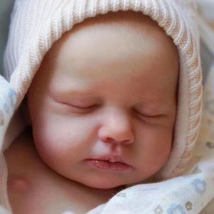 เด็กทารก Reborn ชุดไวนิล 19 นิ้ว LouLou Unpainted ที่ยังไม่เสร็จตุ๊กตา DIY Blank Reborn ประกอบตุ๊กตาไวนิลชุด