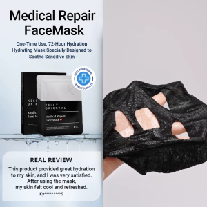 Kelly Oriental I Clinical Hydration Facial Mask Deep Cleansing & Redness Relief for Dry & Sensitive Skin