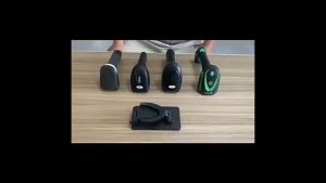 Hands Free Adjustable Barcode Scanner Stand1D 2D Universal Barcode Scanner Cradle Holder Base Angle Height Adjustable Head for Desk Support Holder