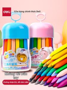 deli | Non-staining Easy-to-use Washable Smooth Wax Crayons