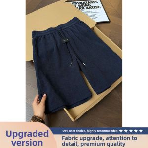 Men Navy Blue Training Running Sport Shorts