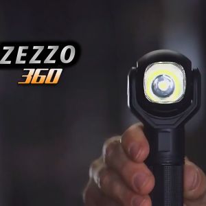 360° Rotatable COB Work Light with Magnetic Hook USB Rechargeable 7 Modes LED Camping Light Outdoor Protable Flashlight