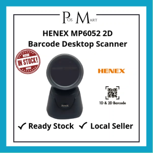HENEX MP6052 2D Barcode Desktop Scanner