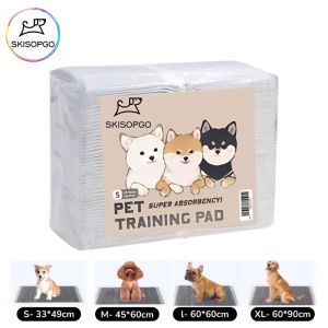 SKISOPGO Disposable Puppy Diaper Absorbent Dog Training Pee Pads Healthy Nappy Mat for Cats Dog Diapers Mat