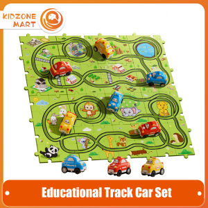 Educational Track Car Assembly  Kids Toy Children