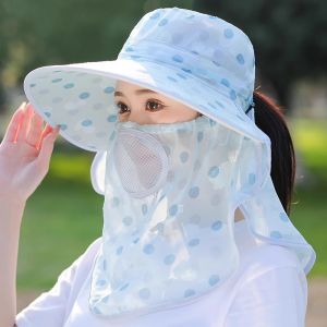 Sun Hat for Women with UV-protection Face Cover That FullyShields the Face Agricultural Work Hat for Rural Labor and Tea Picking