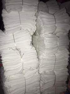 Combo 10 Khăn Lau Cotton trắng hàng Xuất Khẩu B Kích thước 25x30Khăn dày dặn thấm hút tốtkhông đổ lông.