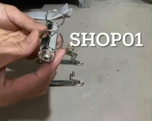 (2 lỗ chữ o 3cm) Combo 10c Kẹp còng giữ giấy 2 nhẫn o - Gáy sổ còng - Kẹp giấy bảng quảng cáo thông báo bầu cử kế hoạch ...