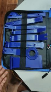 Bộ Tháo lắp Nội Thất Ôtô oto 19 Chi Tiết 34 chi tiết ( màu Xanh có TÚI đựng )