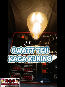 LED FILAMEN ST64 4W Kuning LED ST64 8W 6W 4Watt LAMPU Cafe WARNA MERAH BIRU HIJAU PINK UNGU