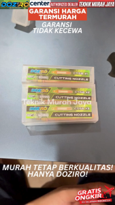 DOZIRO JAPAN Cutting Tip STRONG 8 Welding Tip Mata Blander Las Potong Propane LPG Gas NO 1 NO 2 NO 3