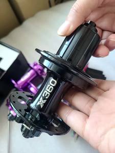 NanLio X360 Rear Hub - 32 Holes 360 Engagement Points Loud Noise 8 Pawls Sealed Bearings 8-12 Speed Bike Accessories