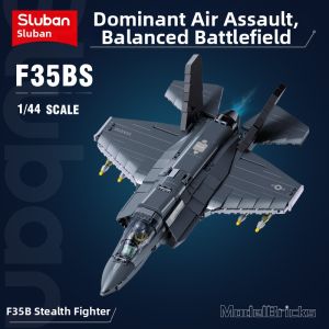 Sluban | Fighter Jet Model Building Blocks Toy
