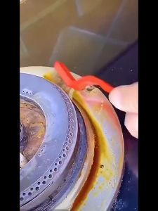 Ayla แปรงลวดทองเหลือง แปรงลวดทองเหลืองขัดสนิม แปรงขัดก้นกะทะ ราคาต่อแพ็ค พร้อมส่ง kitchen cleaning brush