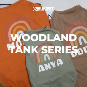 Baju Kucing Cewek Cowok Lucu Murah Gratis Ongkir Murah 5 ribu - BUKIPET WOODLAND TANK