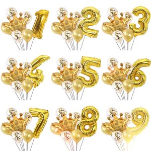 Bóng bay hình số trang trí sinh nhật mới nhất 2024