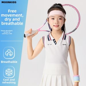 Moonkids | Children Summer School Style Tennis Skirt and Vest Outfit