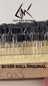 10 BUAH BC559 ROLL KEC ORIGINAL TRANSISTOR BC 559 ROLL ORI