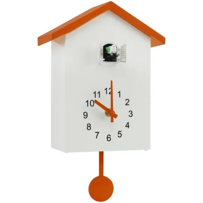 Creative Cuckoo นาฬิกานาฬิกาแขวนบ้านนาฬิกาเงียบห้องนั่งเล่นผนังตกแต่งนาฬิกานกทวีตเสียงแขวน