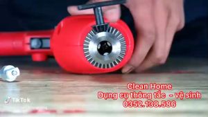 Dây lò xò thông tắc cống dùng máy khoan dài(15m + 6 đầu +1 đầu kết nối)