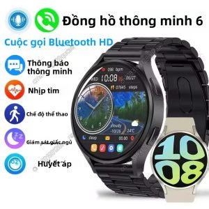 Đồng Hồ Thông Minh Bluetooth Call Smart Watch 6 Pro Dành Cho Nam & Nữ Với Chức Năng Theo Dõi Nhịp Tim Mặt Đồng Hồ Tùy Chỉnh Theo Dõi Thể Dục Thể Thao Theo Dõi Sức Khỏe