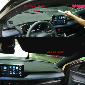 Thảm Taplo Ô Tô Thảm Taplo Da Pu Nappa Toyota Yaris Cross Được Thiết Kế 3D Ghép Nối