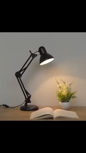 Lampu Meja Belajar LED Bracket Adjustable Warm White E27