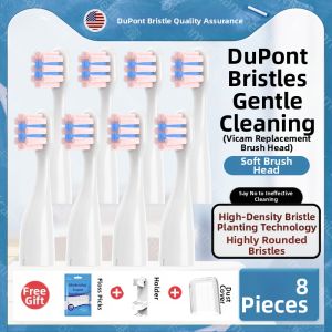 Bicamme Childrens Electric Toothbrush Head Replacement Soft Brush Head Deep Cleaning Suitable for Babies And Kids