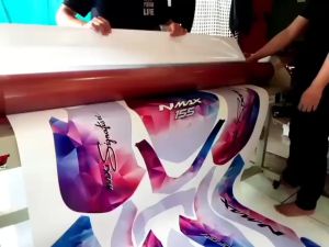 Stiker Fullbody Aerox New Desain Bunglon Baru