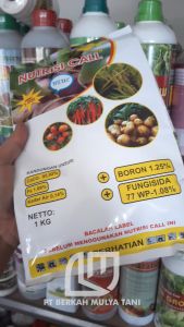 Nutrisi Call Plus Blue Pupuk Kalsium Plus Boron + Fungisida Anti Perontok Bunga Buah