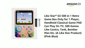 Máy chơi game G5 Handheld game console classic 500 in 1