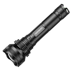 SUPERFIRE | Zoomable Ultra Bright Powerful Long-Range Spotlight Flashlight