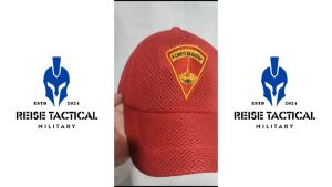 TERMURAH TOPI JARING MERAH BORDIR MARINIR / TOPI JARING MARINIR MERAH COD