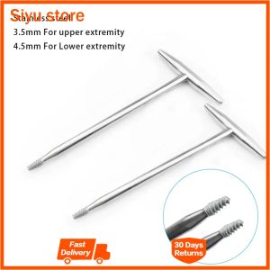 Bone Screw Extractor with T Handle Orthopedics Veterinary Instrument
