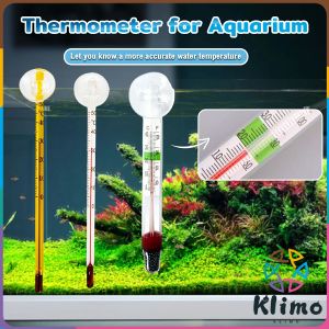 KLIMO Aquarium Glass Fish Tank Water Temperature Measurement Fishbowl Meter Thermometer