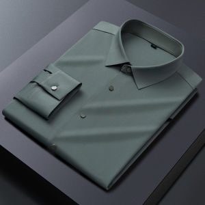 TUCANO | Wrinkle-Resistant Ice Silk Seamless Mens Long-Sleeve Shirt