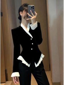 DANTING | 2026 Autumn New Fashionable Elegant Waist-accentuating Short Top