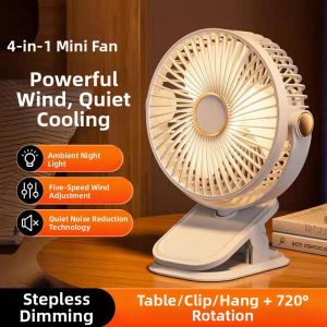 LIWAN | Quiet and Portable Desk Clip Fan