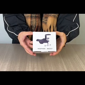 ตะขอแขวนหูฟังอินเ อเนกประสงค์ แบบไม่ต้องเจาะผนัง ฟังสำหรับโต๊ะ สะดวก แบบพกพา ที่จัดระเบียบหูฟัง บ้าน