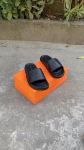 Dép da nam cao cấp quai may da mềm đơn gian trẻ trung sang trọng