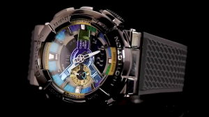 (ของแท้ 100%) คาสิโอ Casioนาฬิกาคาสิโอของแท้ นาฬิกา ผู้ชาย gshock CMGประกันภัย 1 ปีรุ่น GM-110B-1A นาฬิกาผู้ชาย