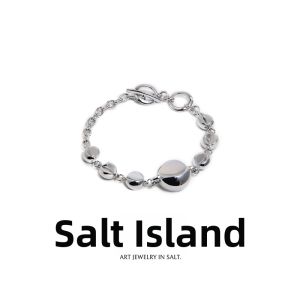 YANDAO | 9 Zi Li Fire Amethyst Silver Plated Bracelet