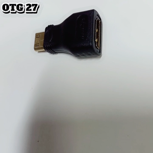 Đầu chuyển Mini HDMI đực sang HDMI cái - OTG 27 (Shop Reder)