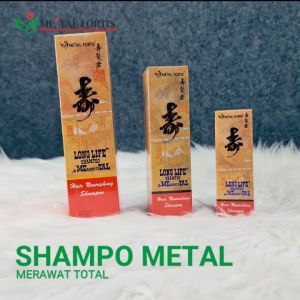 METAL FORTIS Shampo Metal 200 / 100ML  Shampoo Pemanjang Pembersih Penumbuh Rambut